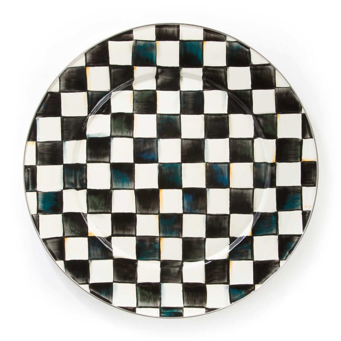 Mackenzie-Childs Courtly Check Serving Platter