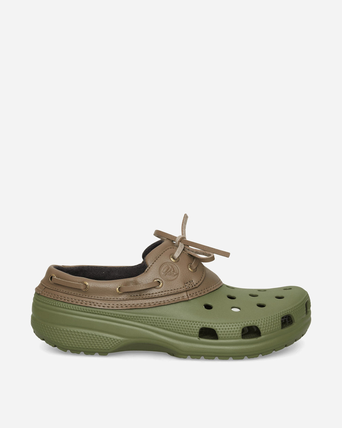 Classic Boat Shoes Army Green / Walnut
