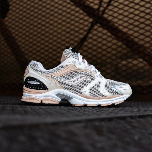 Mens Saucony ProGrid Triumph 4 Cream/Tan (S70704-11)