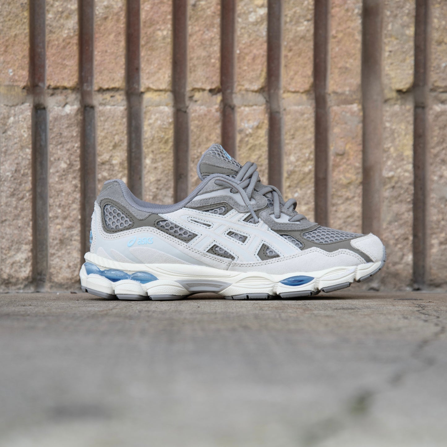 Mens Asics Gel-NYC (Steeple Grey/Cream)