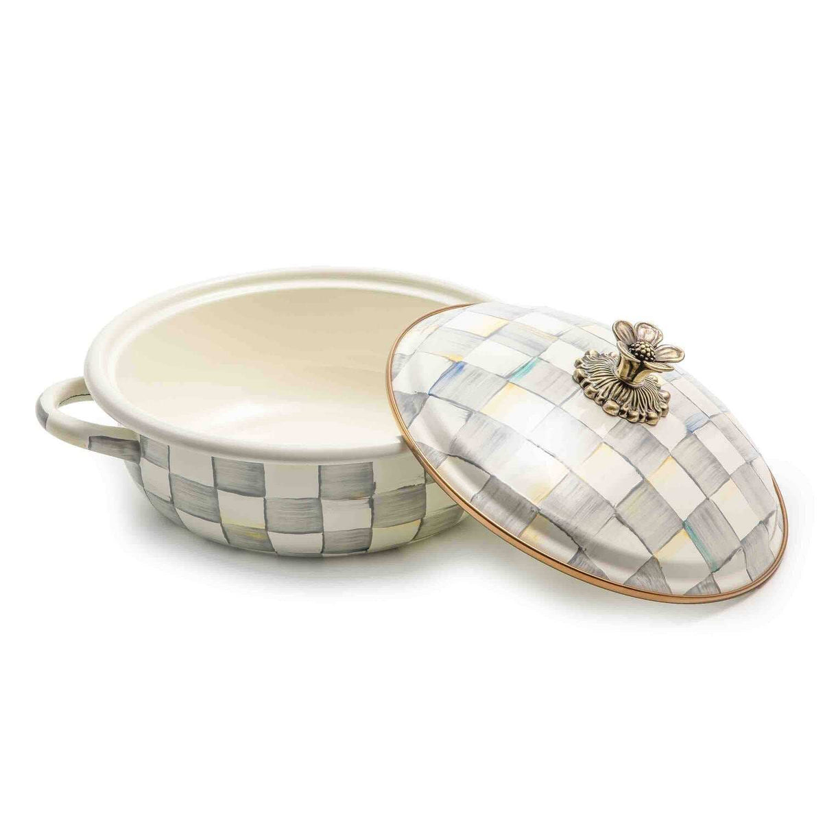 Sterling Check Medium Casserbole