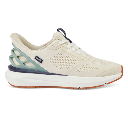 Kizik Whitecap Grey Athens 2 Men's Hands Free Step In Sneakers MATH2503