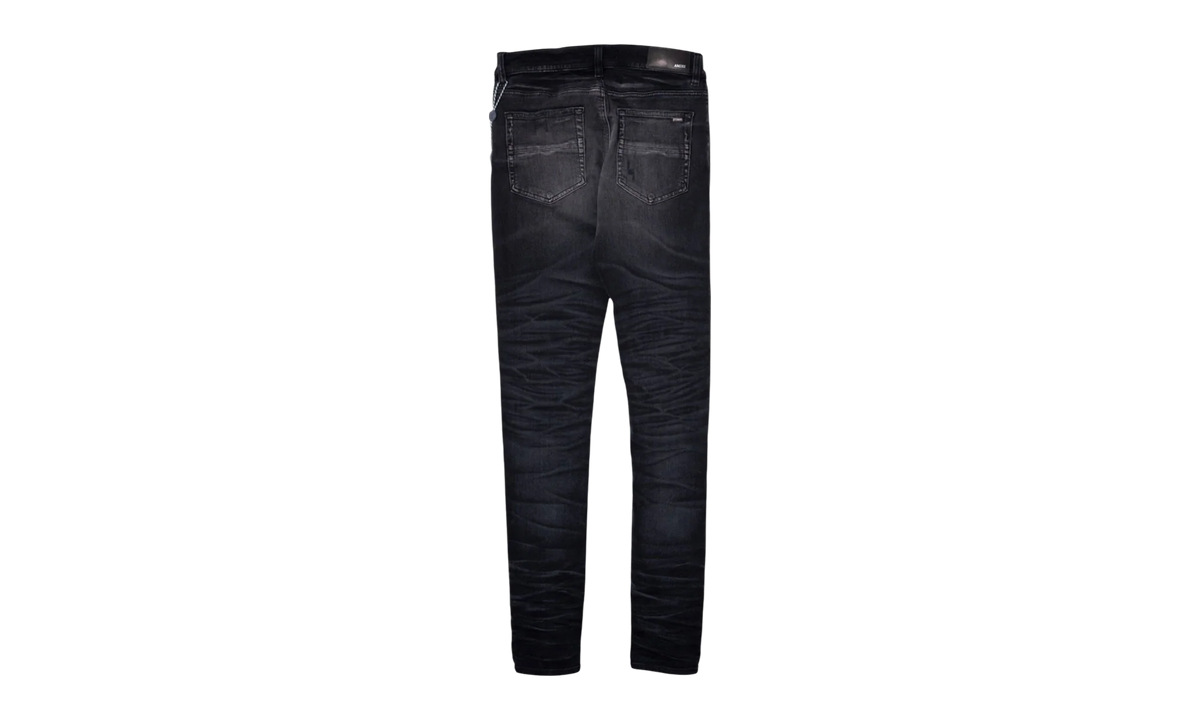 MX1 Yellow Bandana Patch Jeans "Faded Black" AMDNSY1154 051