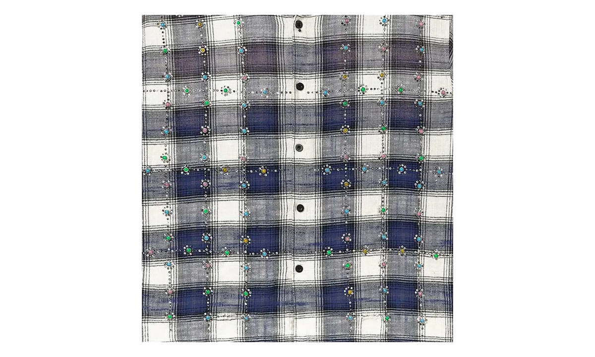 Vale Forever Sky Gems Flannel "'Navy'" VAL19