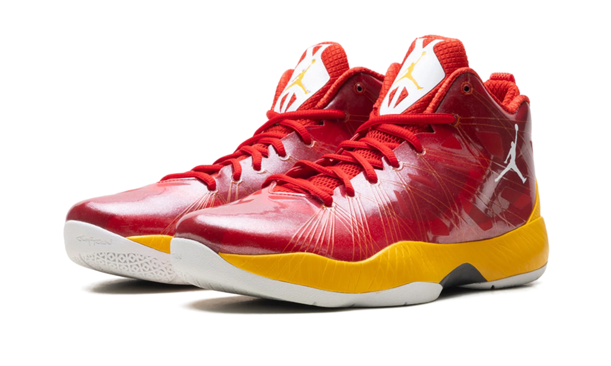 Air Jordan 2012 Lite "Sport Red Taxi White" 524922 605