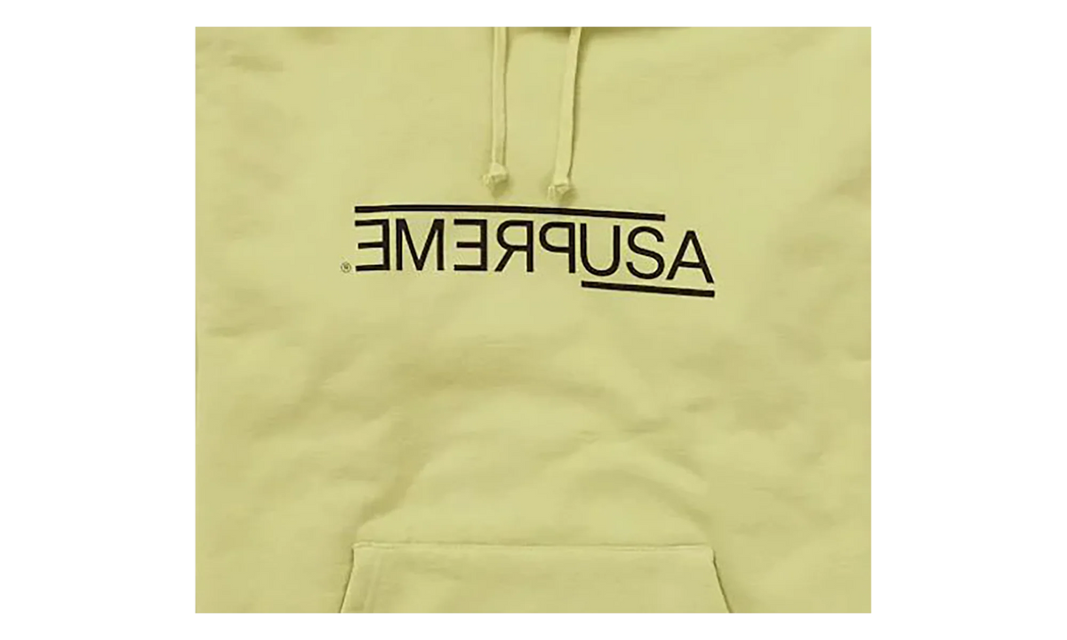 USA Hooded Sweatshirt "Light Sage" FW21SW79 LIGHT SAGE