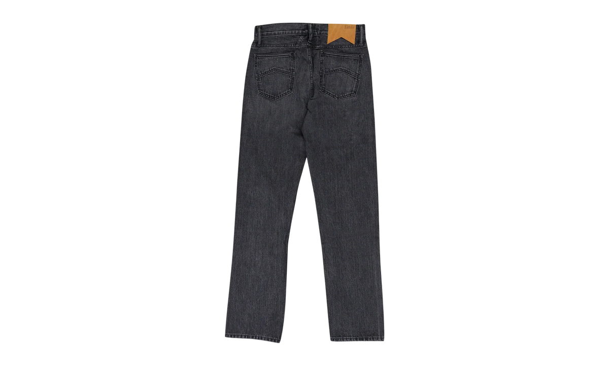 Classic Denim Straight-Fit Jeans "Black" RHD-MJNS-0032