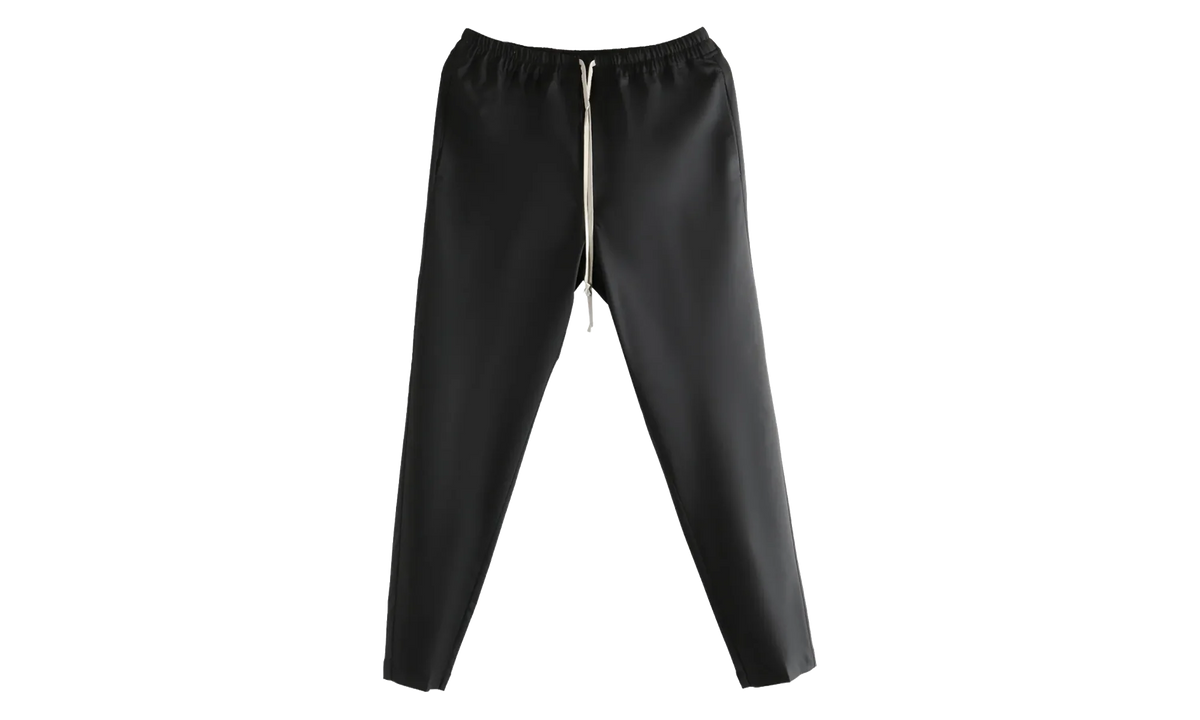 Drawstring Slim Long Pants "Black" RU01F2390 ZL 09