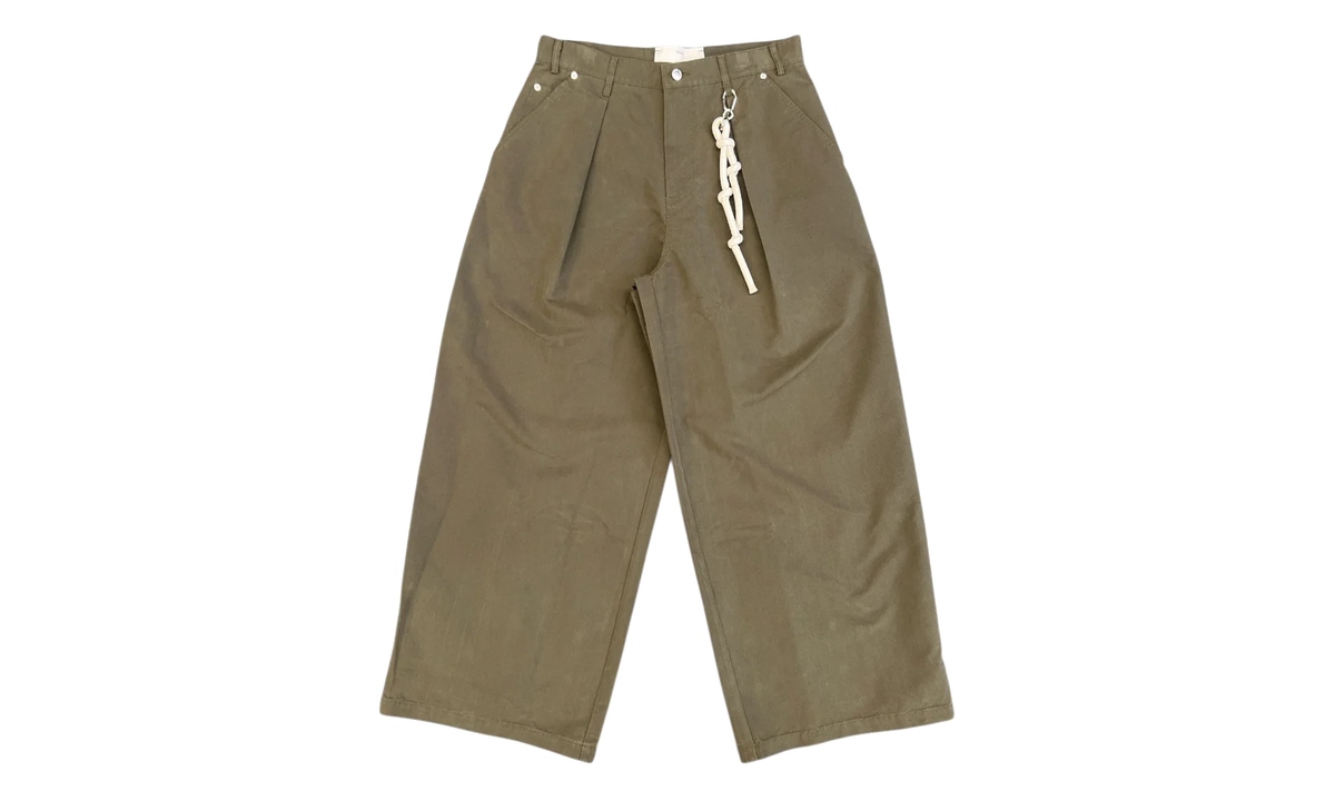 Super Baggy Pants "Cotton Tent - Army Green" 261 MPT103 TENTGRN
