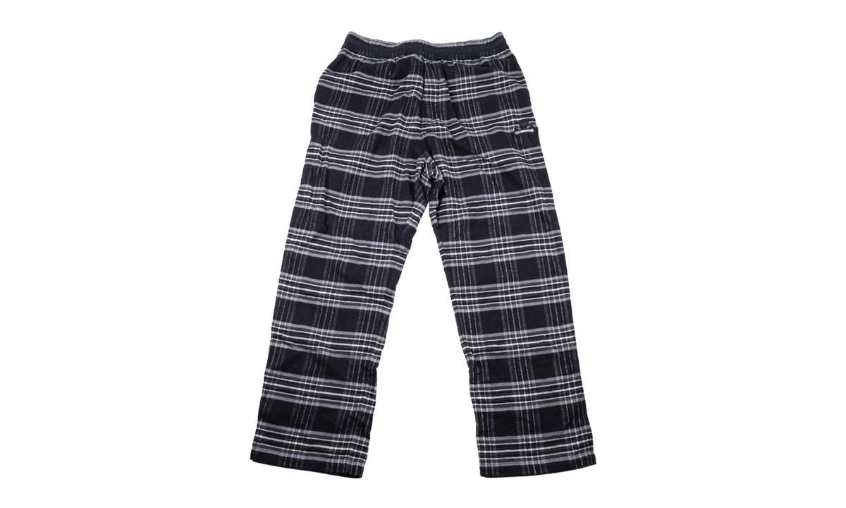 After School Harvester Plaid Sweatpants "Black" CHRM0681