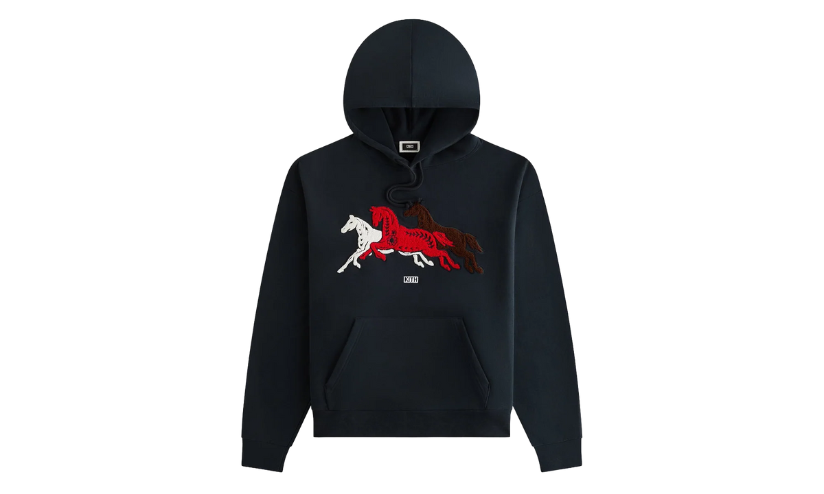 Kith Treats Stallion Nelson Hoodie "Black" kht030225 001