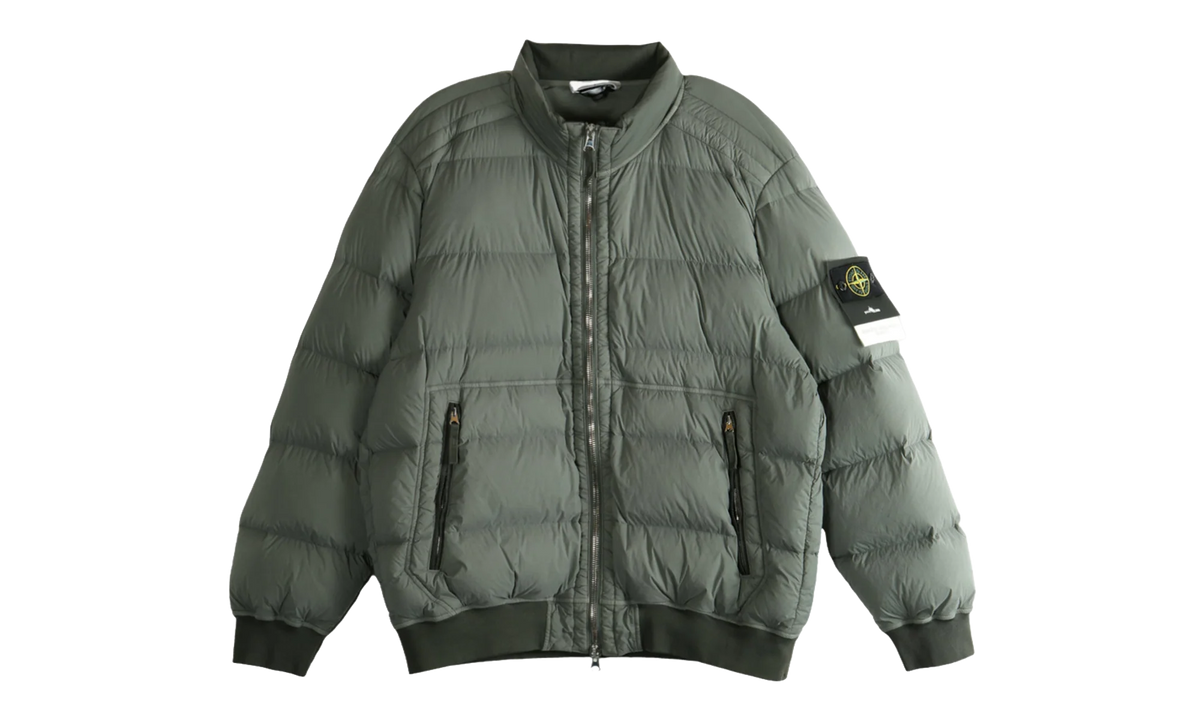Urban Puffer Bomber Jacket "Cement" 4100039 S0028 V006B