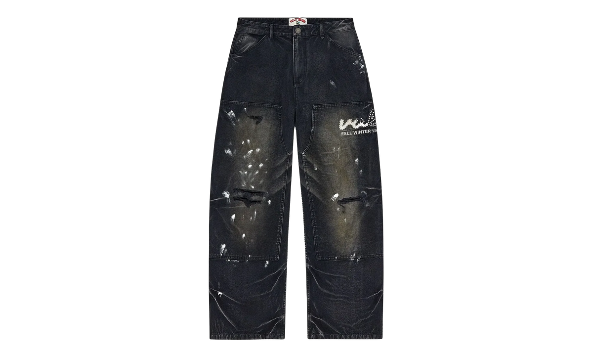 Daily Work Pants "Painted / Black" 11451 10005VFDWPP PAIN