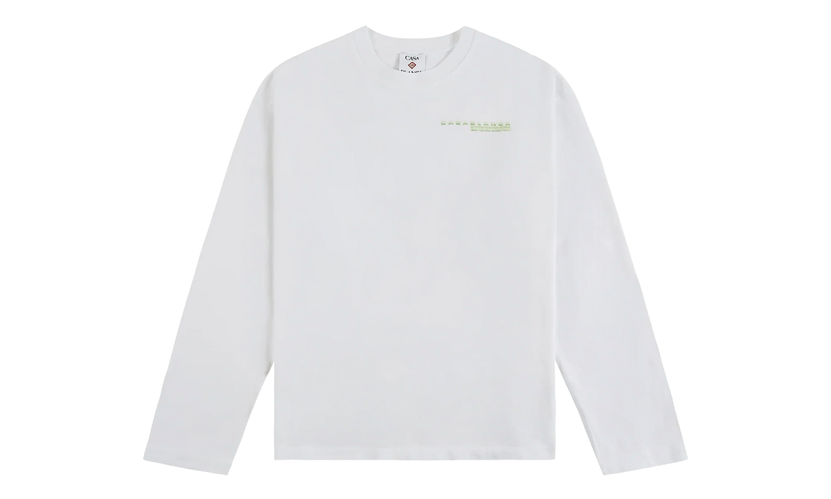 Glitch Orchid Long Sleeve T‑Shirt "White" M P26 JTS 062 02