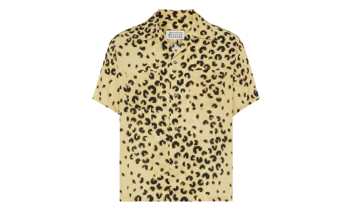Pixel Short Sleeve Shirt "Leopard" S50DR0013M35766169S