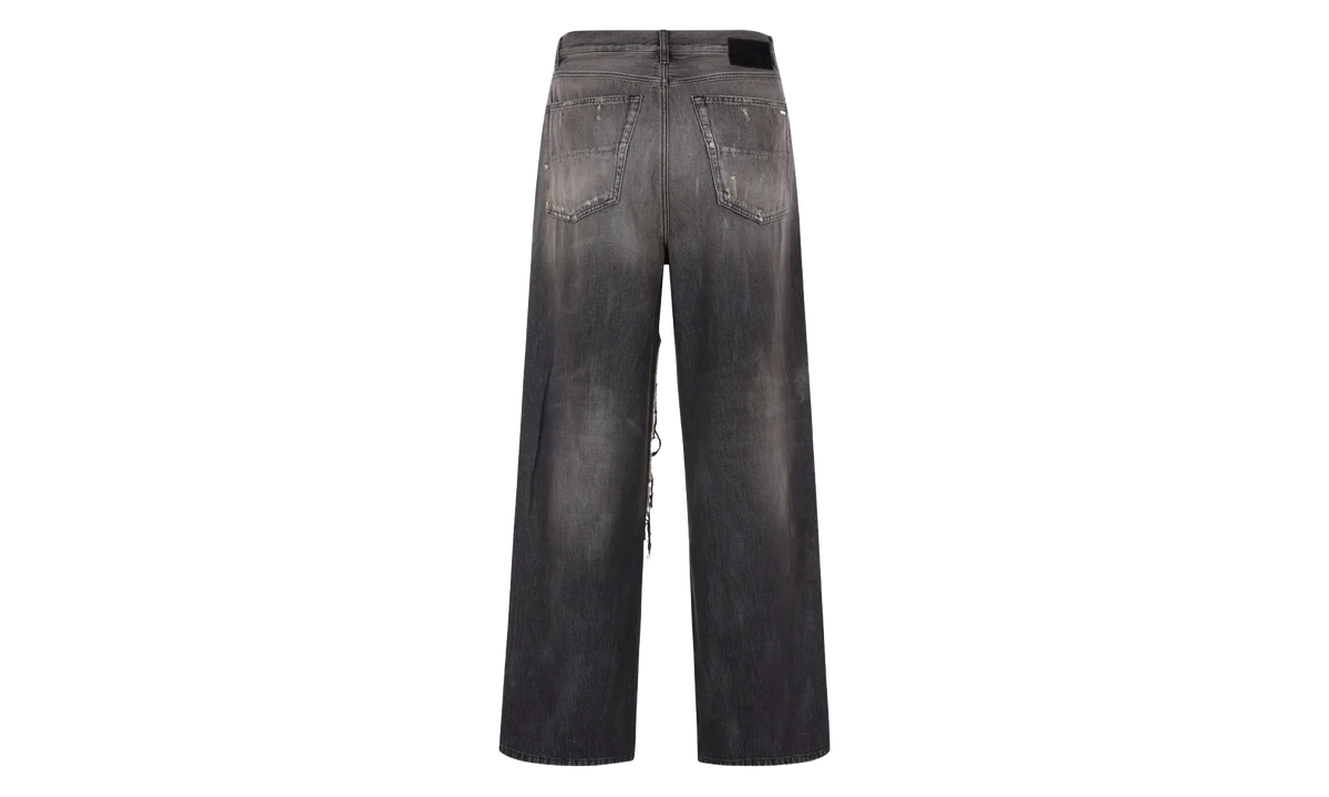 Carpenter Repaired Baggy Jean "Crafted Black" AMBMJE1006 680