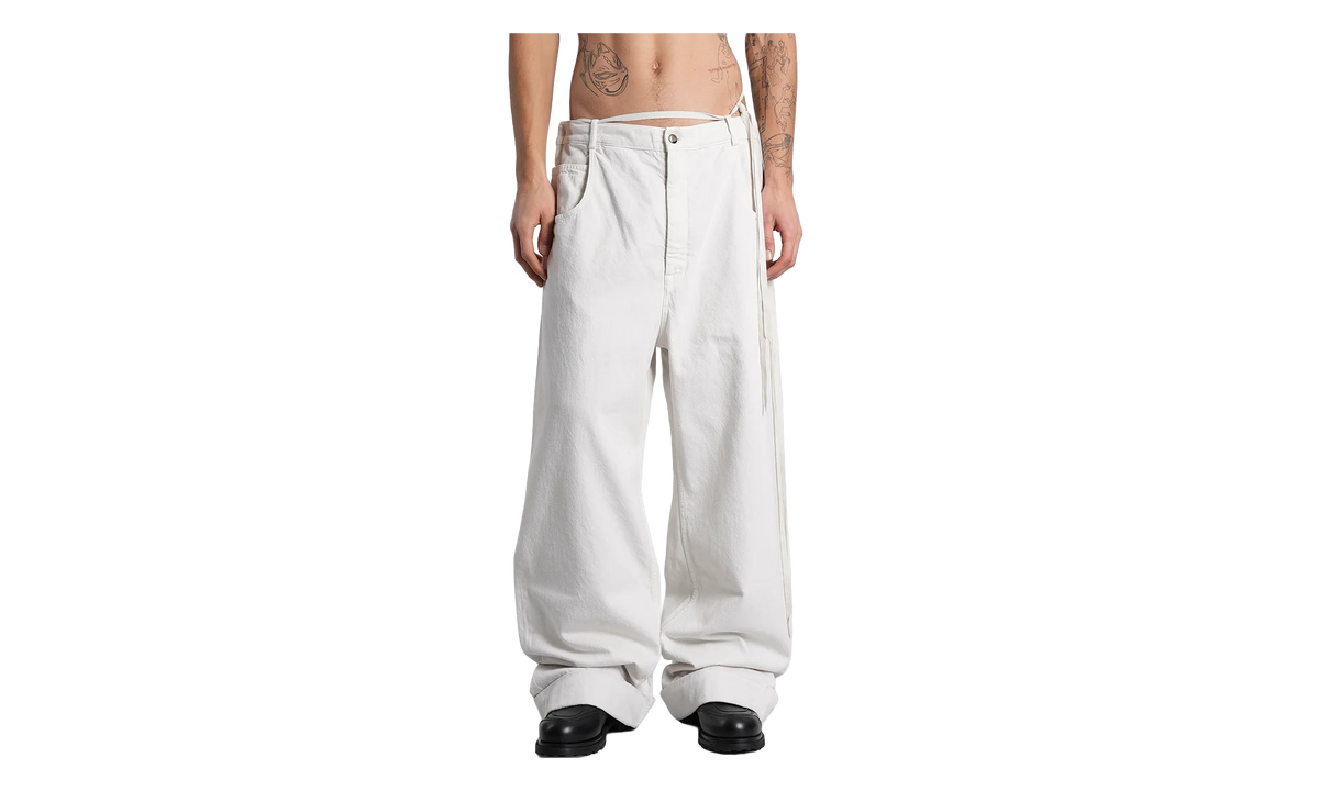 Michaël 5-Pockets High Comfort Trousers Ivory "Ivory" B0010308FA038003