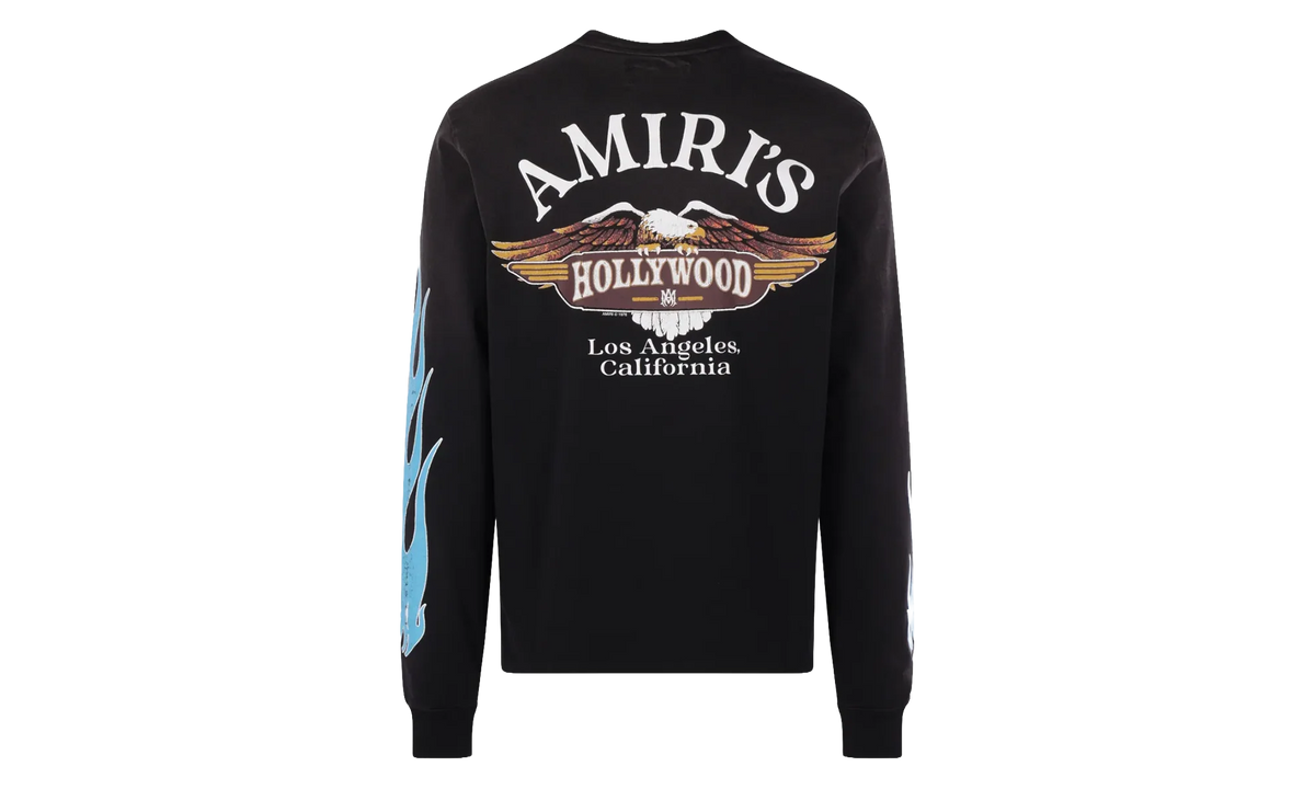 Eagle Flames Long-Sleeve Tee "Black" AMTOJR1038 001