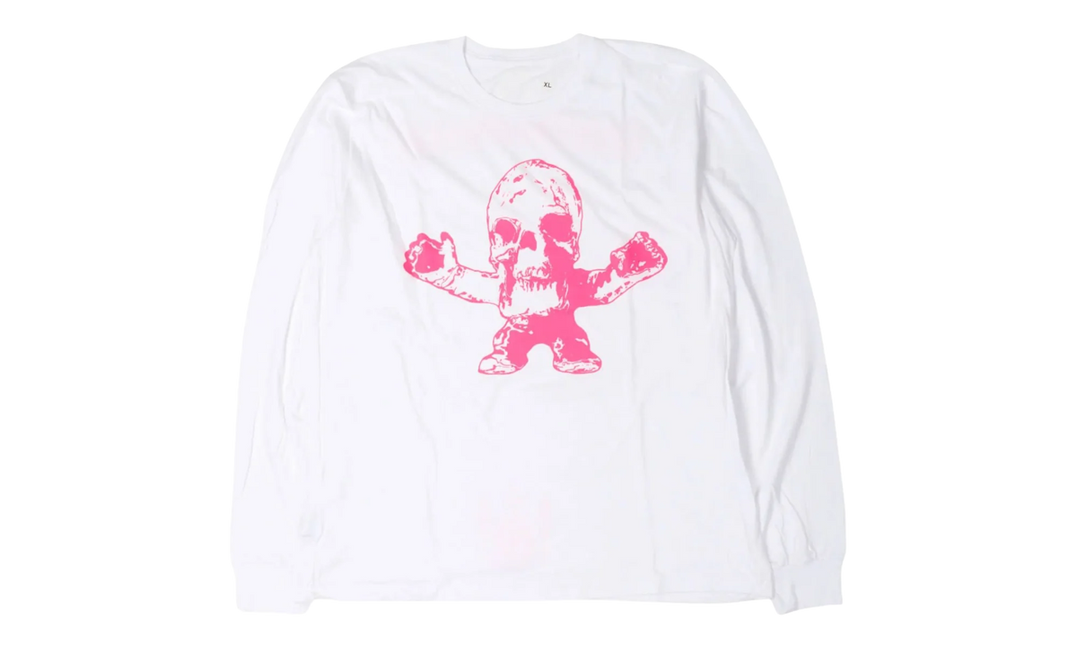 FOTI Long Sleeve T-Shirt "White / Neon Pink" CHRM0918