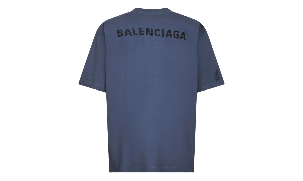 Medium Fit T-Shirt "Faded Dark Blue / Black" 764235 TTVF9 3364