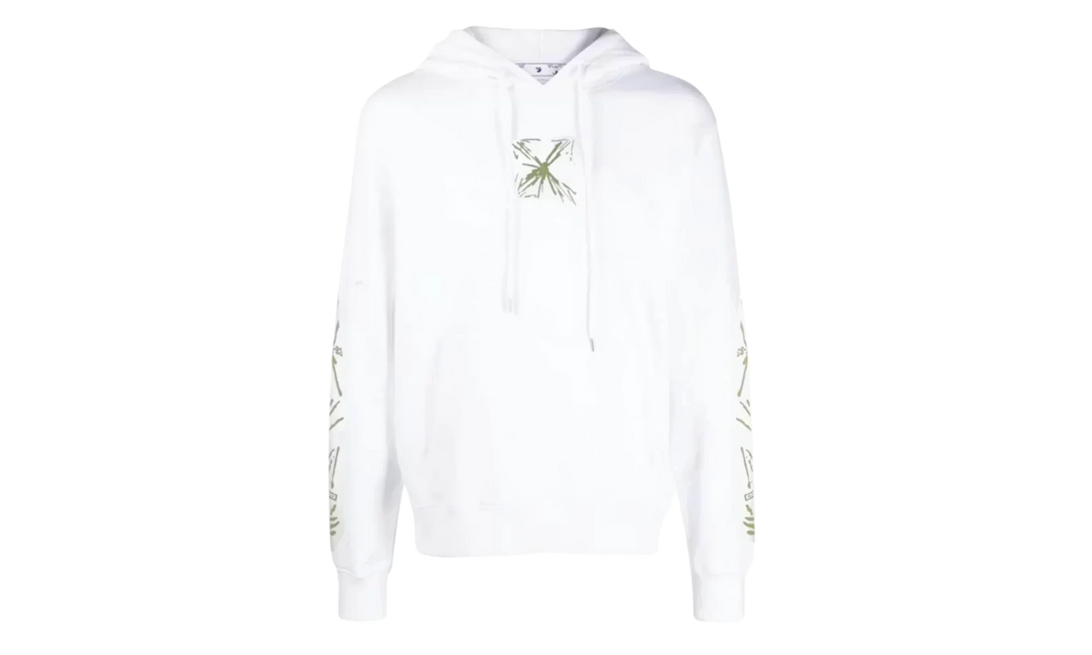 Splash Arrow Skate Hoodie "White" OMBB085S23FLE0020117