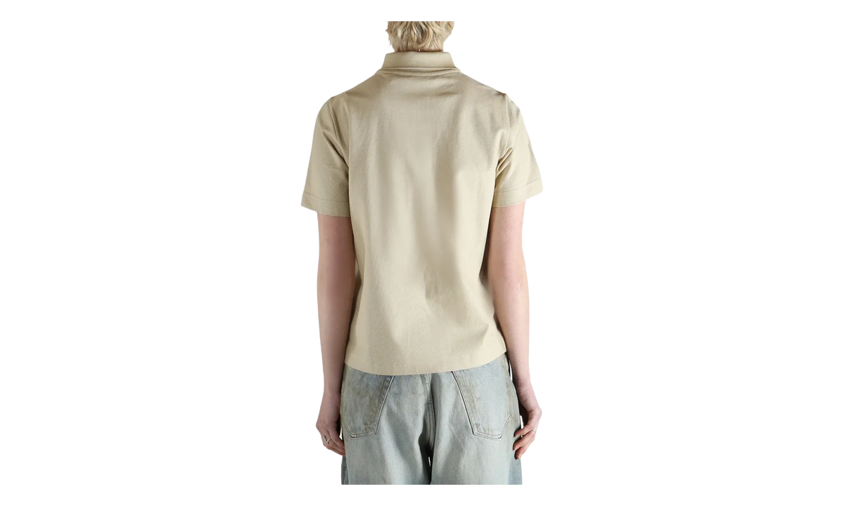 Equestrian Knight Cotton Polo Shirt WMNS "Limestone Beige" 8118496
