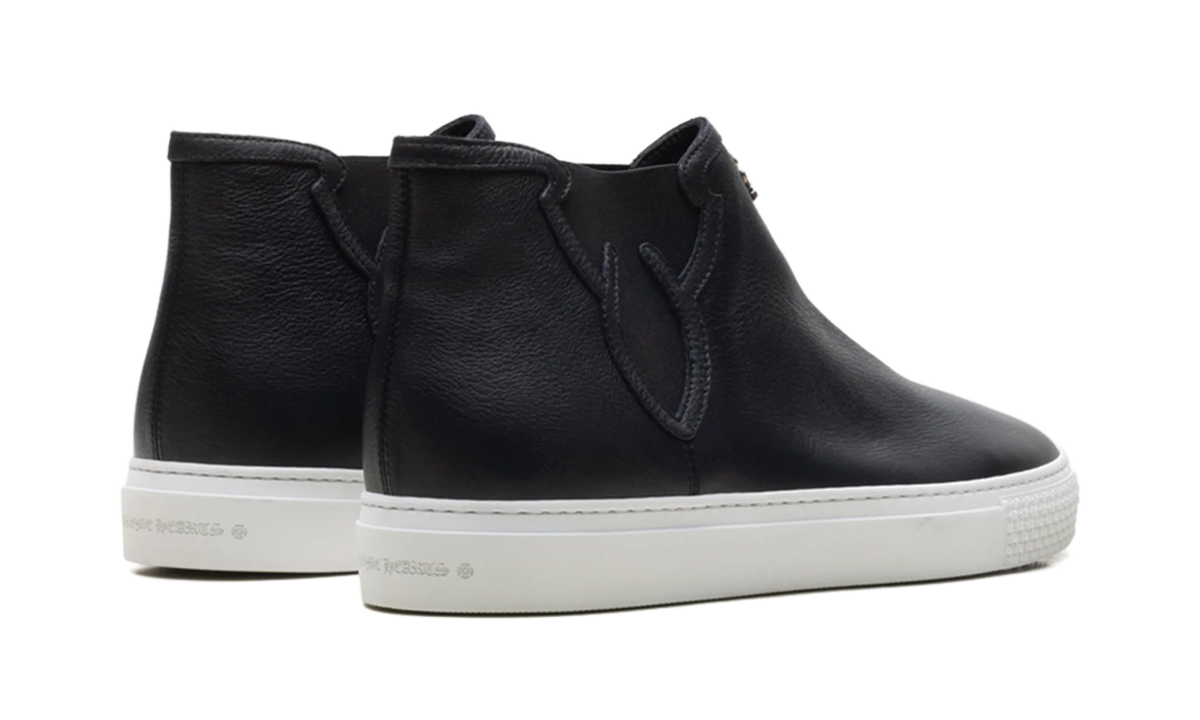 Leather High Top Trainers "Black" CHRM1173