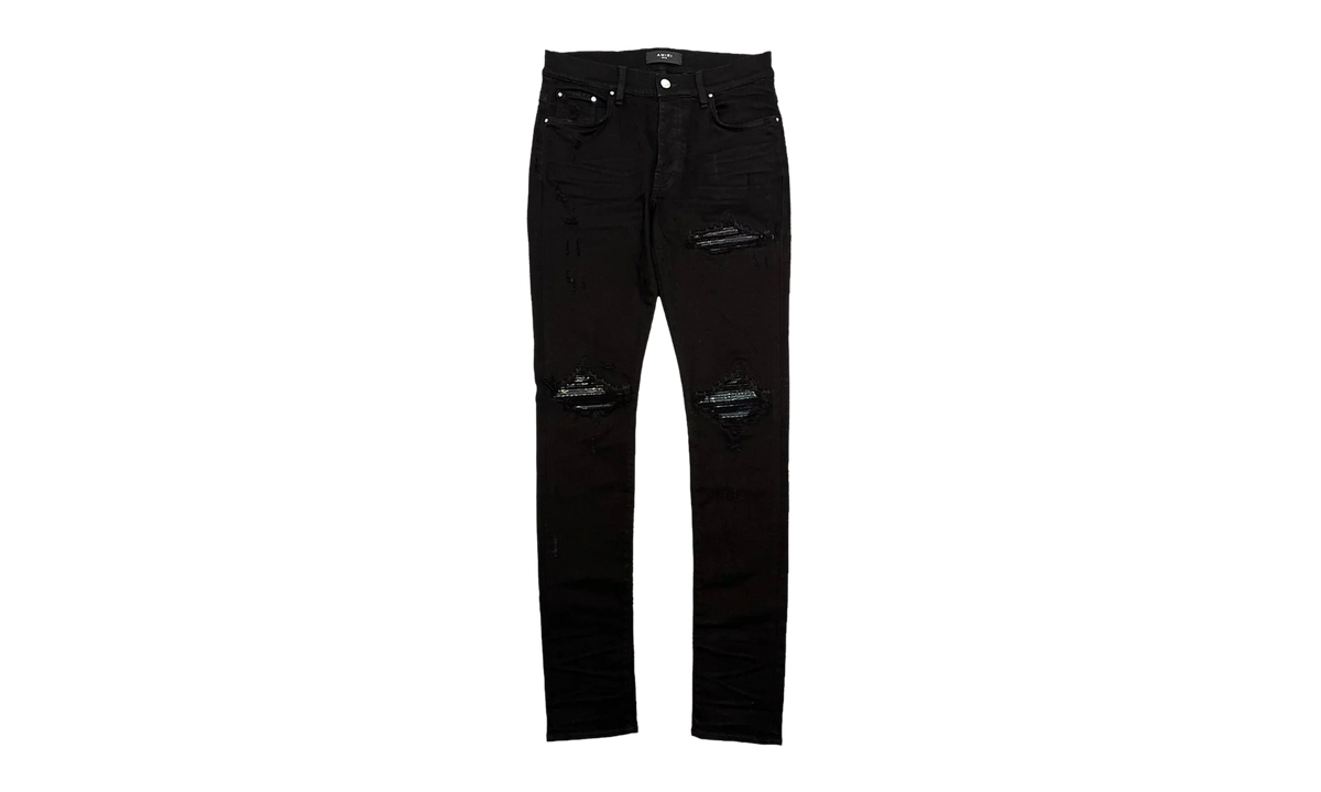MX1 Gradient Bandana Patch Jeans "Black" AMGBPJB