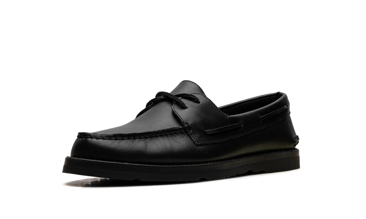Vachetta Leather Boat Shoe "Todd Snyder Black" 17185745