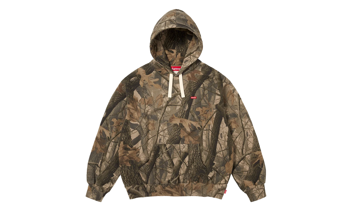 Small Box Drawcord Hoodie "SS26 - Realtree Hardwoods Camo" SU27271