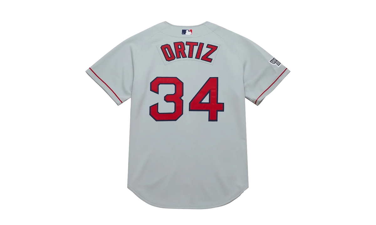 MLB David Ortiz Jersey "2004 Boston Red Sox – Chrome" AJY17181 BRS04DORCHRM