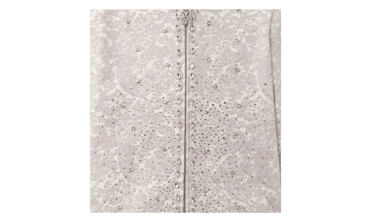 Cashew Blossom Zip-Up Jacket "Cream" BC25FWHA02 WHIT
