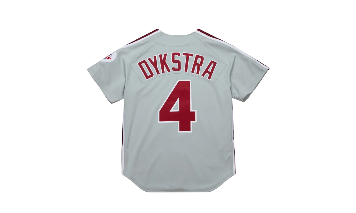 MLB Lenny Dykstra Jersey "1989 Philadelphia Phillies - Chrome" AJY17194 PPH89LDYCHRM
