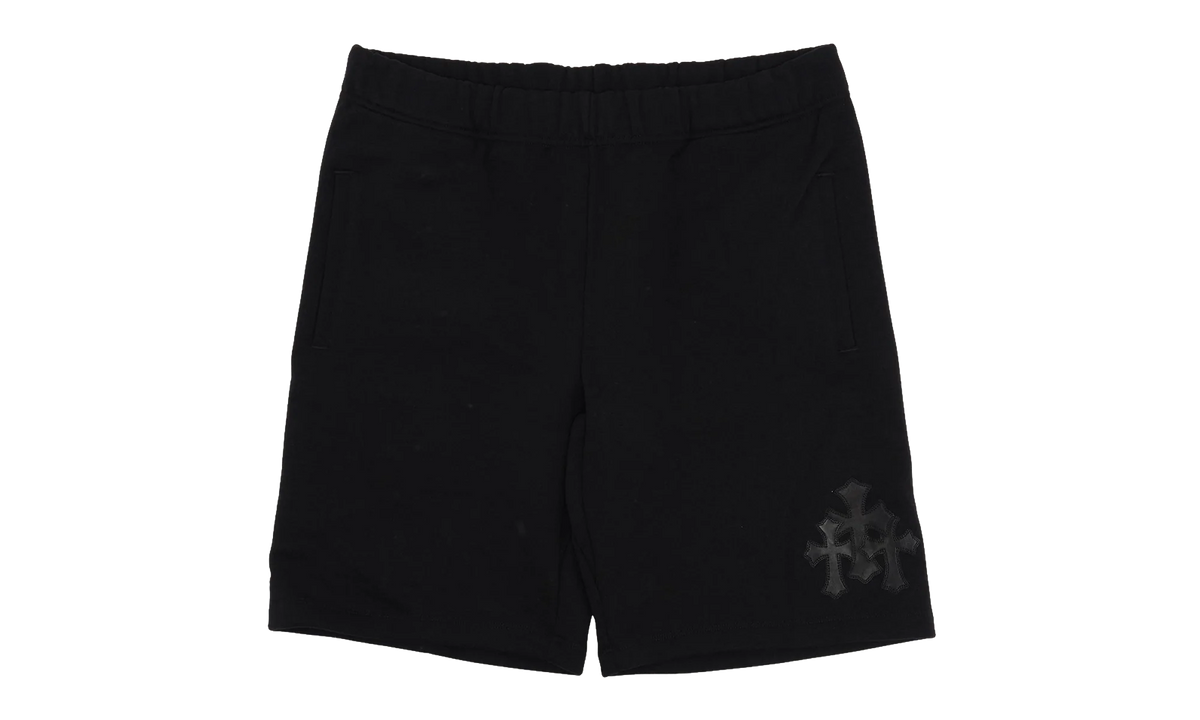 Paper Jam Cross Patch Sweat Shorts "Black" CHRM0897