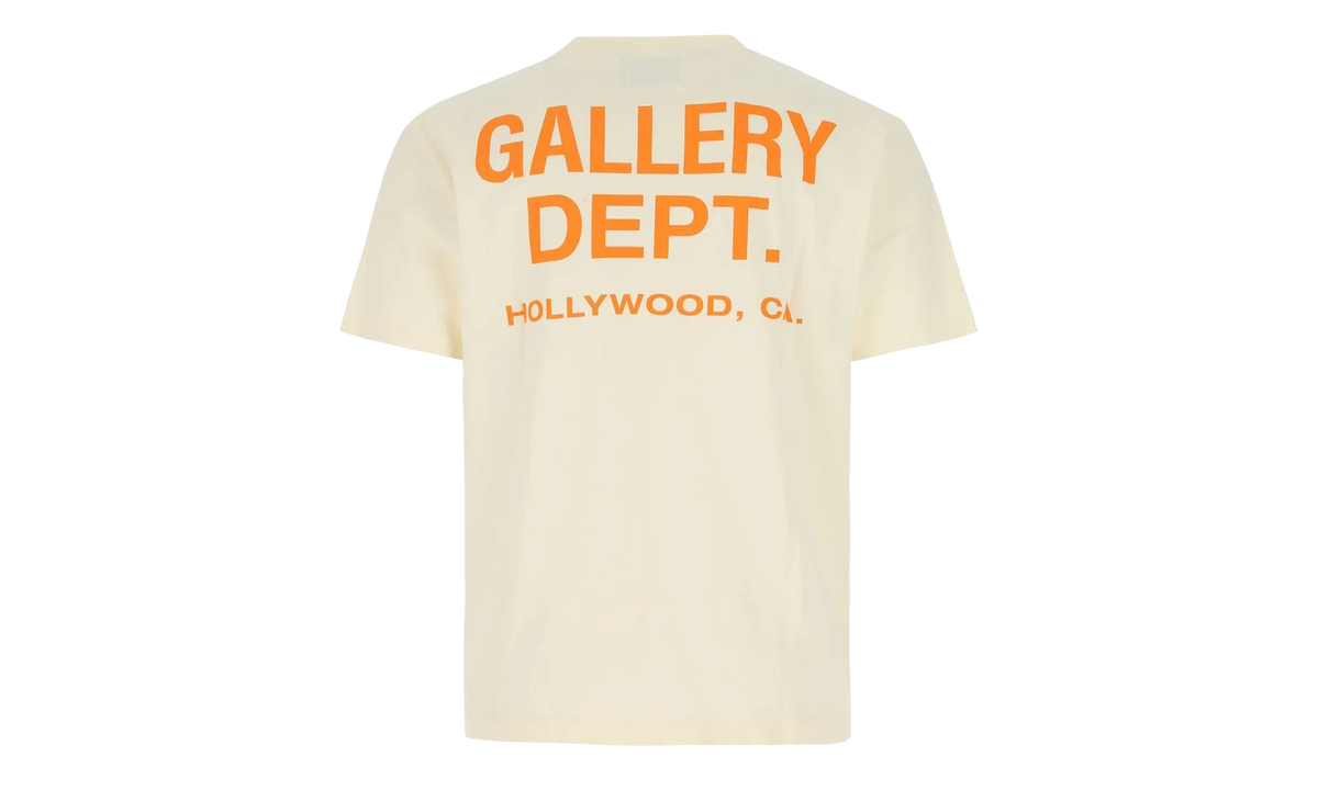 French T-Shirt "Cream / Orange" GD015