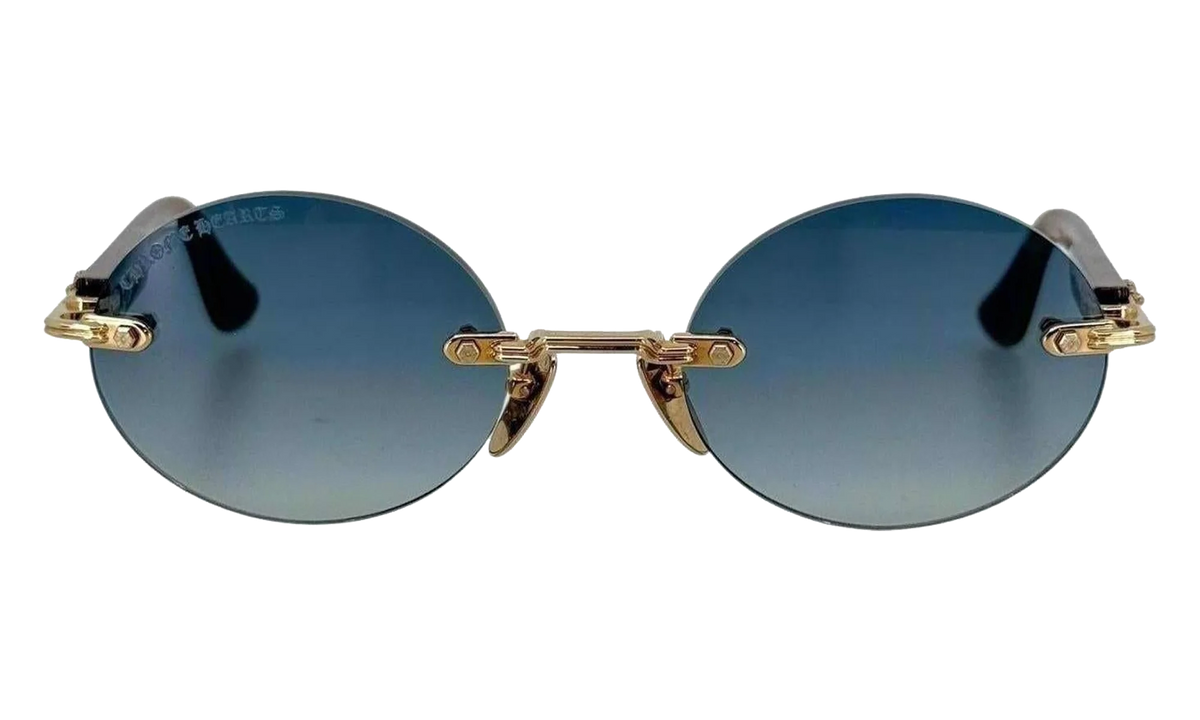Deep III Sunglasses "Gold - Gradient Blue" CHRM1048