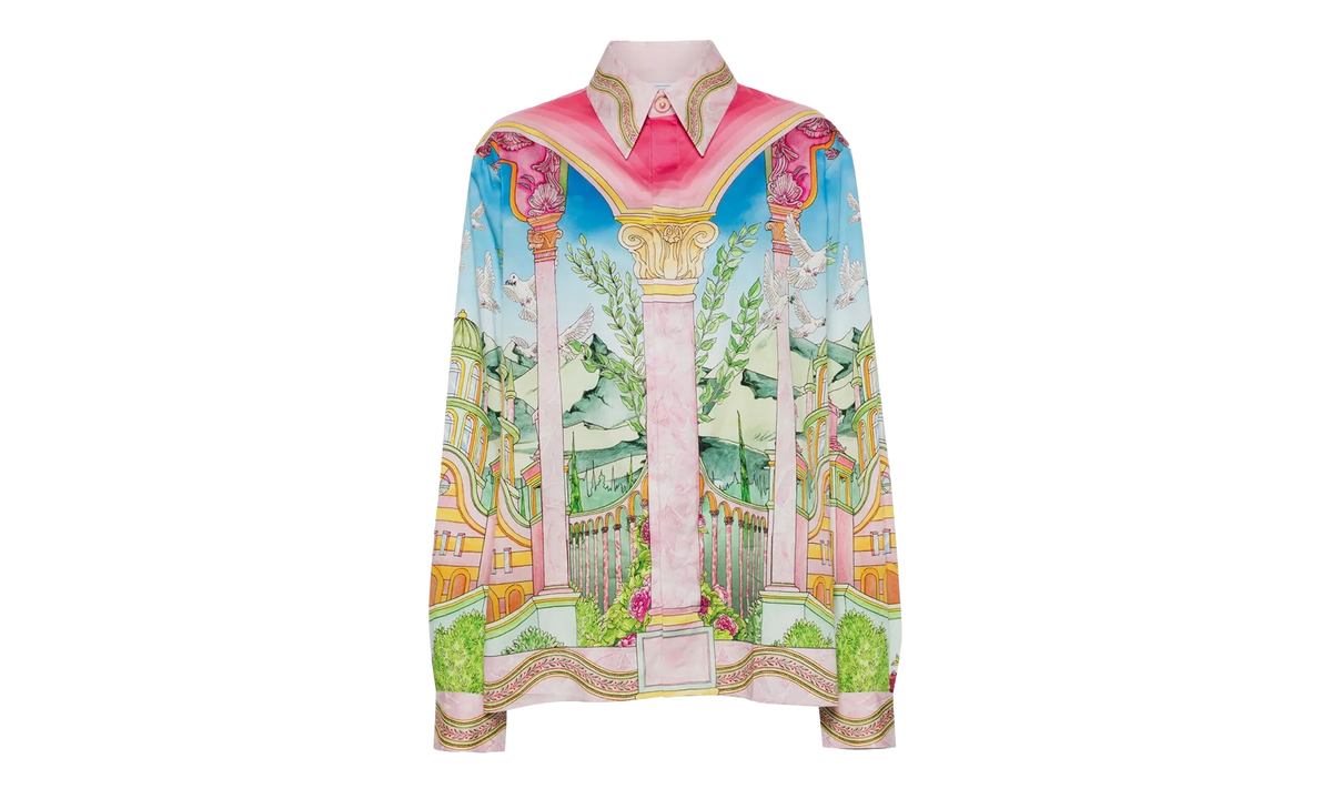 Le Jardin Ideal Long Sleeve Long Sleeve Shirt "Multicolour" U MPS24H 021 02