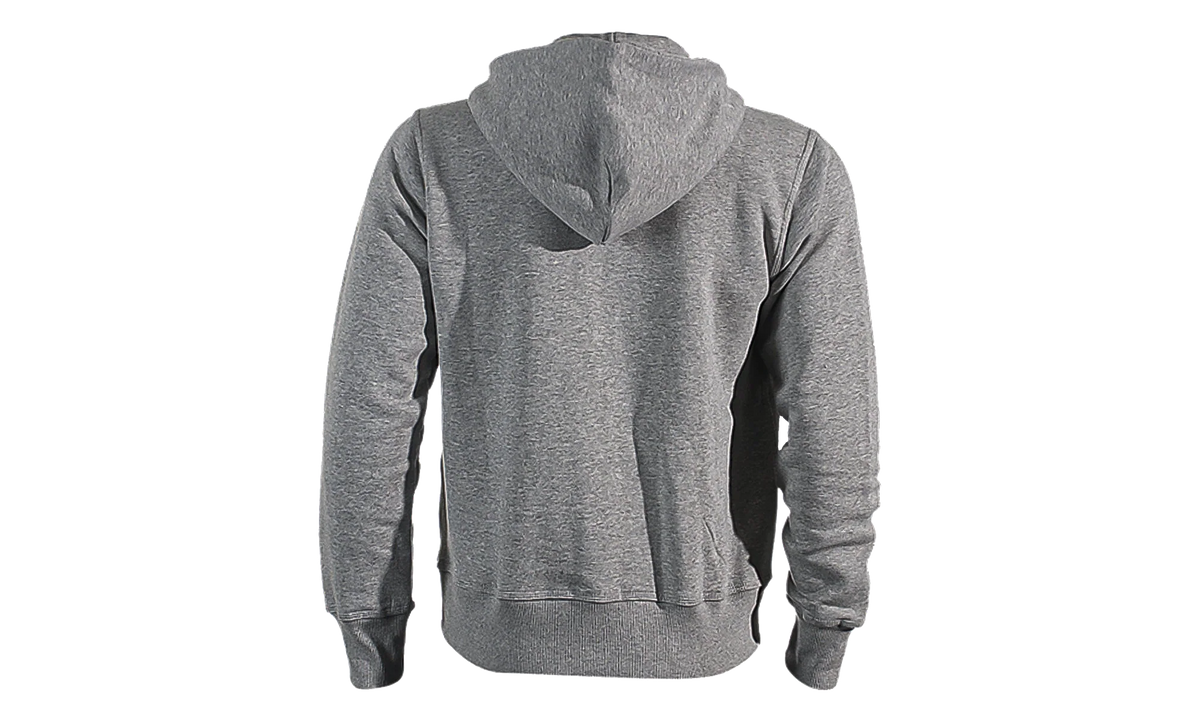 Brushed Fleece Zip Hoodie "Heather Grey / Black" 502638 063