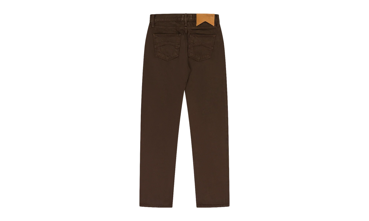 Classic Denim Straight-fit Jeans "Brown" RHD MJNS 0033