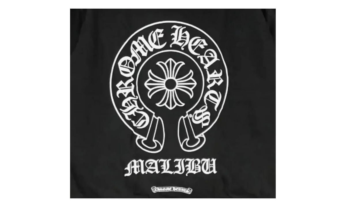 Malibu Exclusive Horseshoe Logo Hoodie "Black" CHRM1066