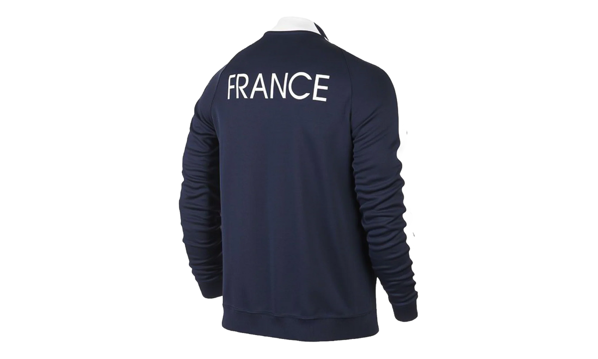 N98 France Authentic Track Jacket "Midnight Navy / White" 589858 410