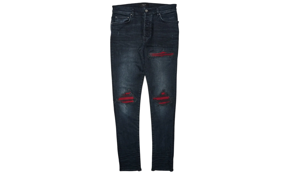 MX1 Ultra Suede Patch Jeans "Midnight Indigo Merlot" AMDNSY1099 949