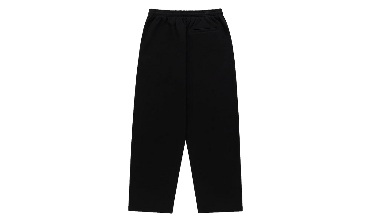 Rhinestone Script Wide Leg Sweatpants "Black" SP5der352