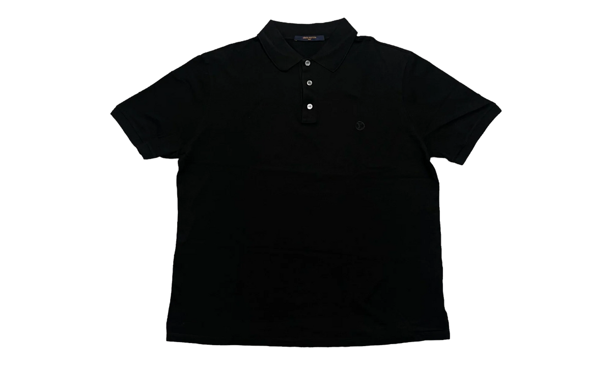 Classic Pique Short Sleeve Polo Tee "Black" 1A04YR