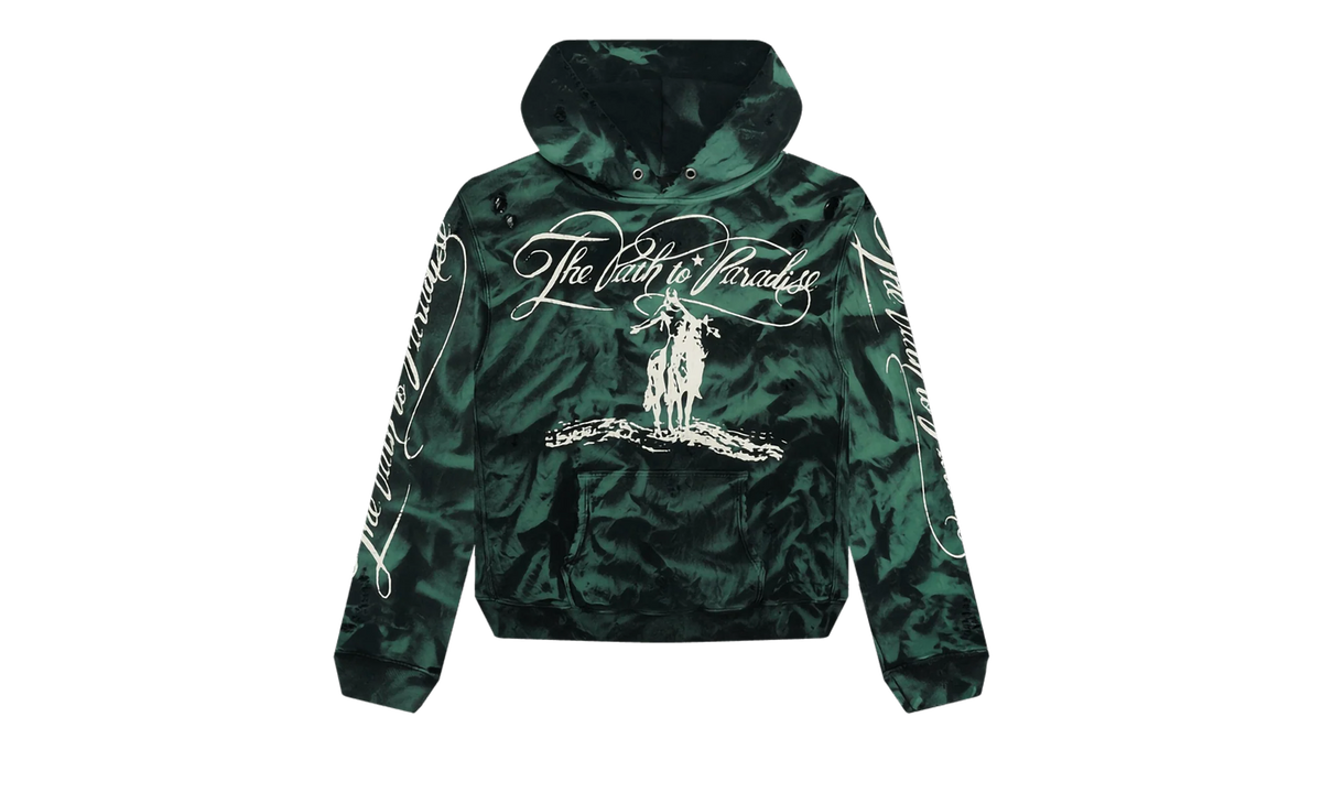 Marble Paradise Hoodie "Green" HS01HOO001 GREE