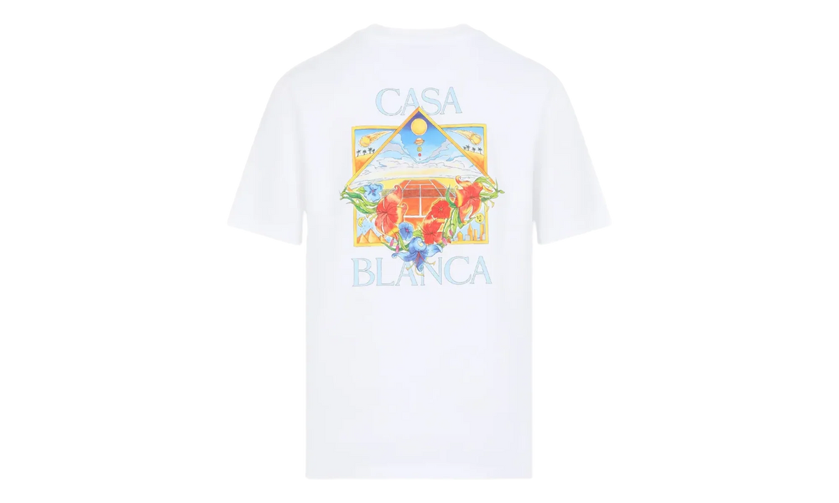 Flower Court Icon T-Shirt "White" MSS26JTS00113