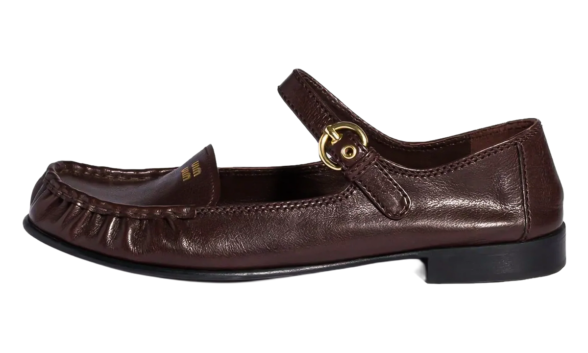 Leather Strap Loafer WMNS "Dark Brown" 5D563E 007 F0003