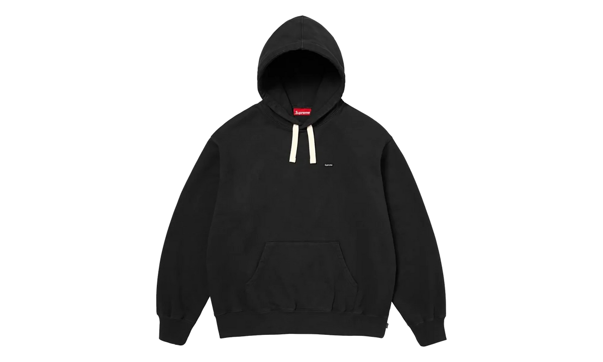 Small Box Drawcord Hoodie "SS26 - Black" SU27269