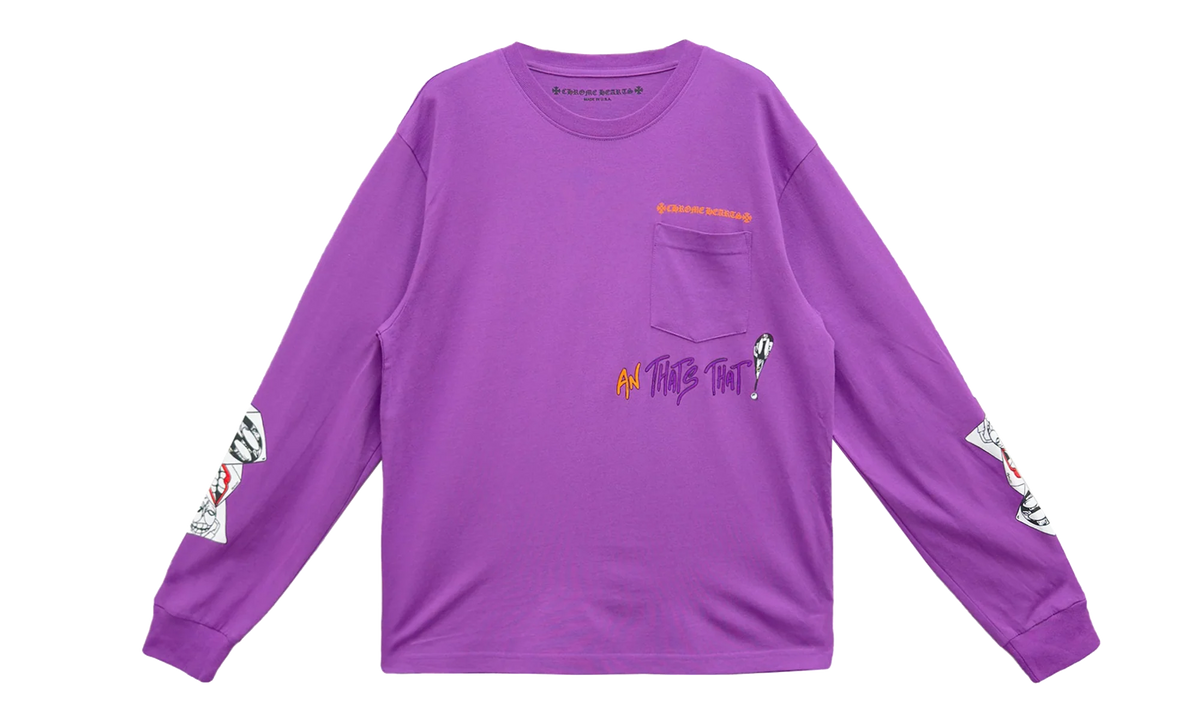 Matty Boy "I want more not less" Longsleeve "Purple" CHRM0817