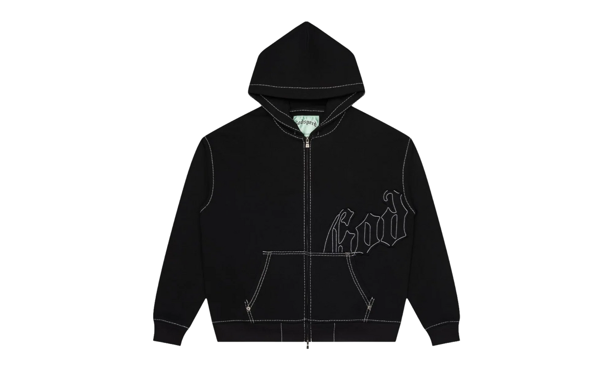 OG Logo Hoodie "Stitched Black" GS129
